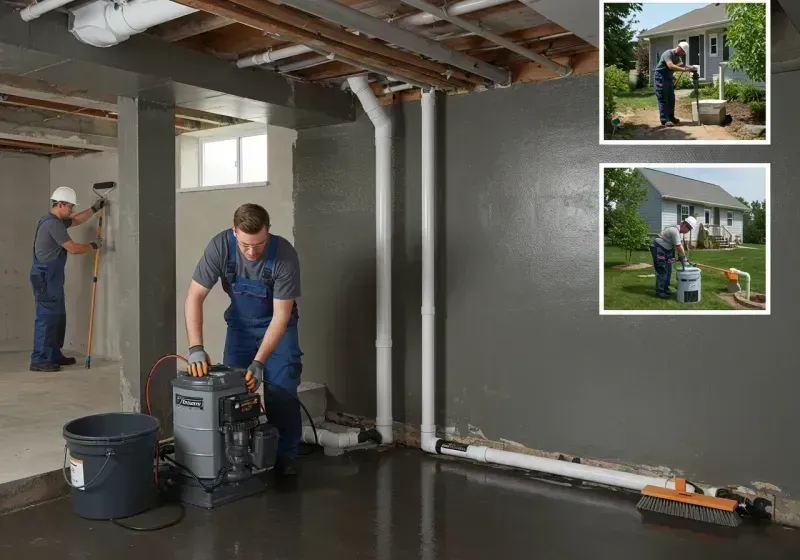 Basement Waterproofing and Flood Prevention process in Edgewood, TX